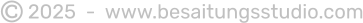 2025  -  www.besaitungsstudio.com