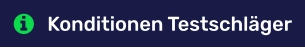 Konditionen Testschläger