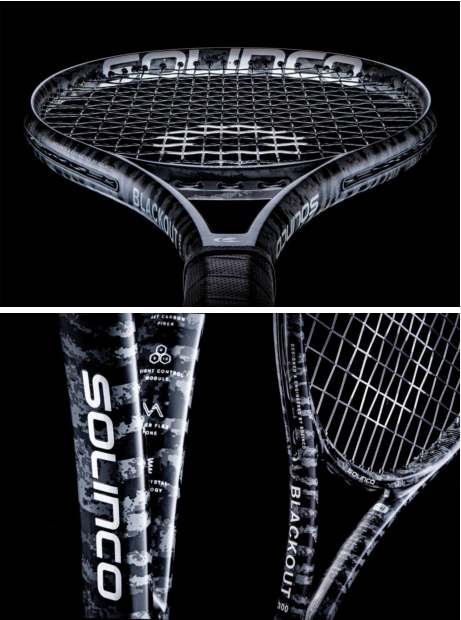 Solinco Blackout Rackets Design