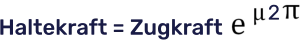 Haltekraft = Zugkraft   2