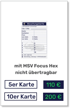 Besaitungskarte MSV Focus Hex