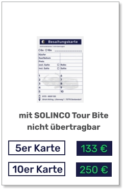 Besaitungskarte TOUR BITE