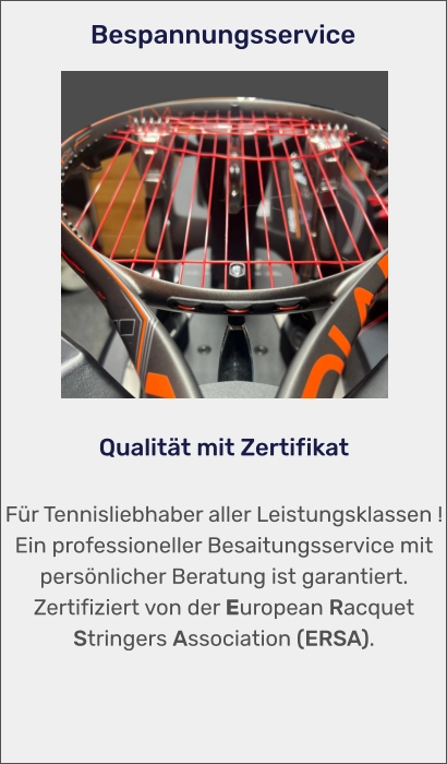 Besaitungsservice bei besaitungsstudio.com