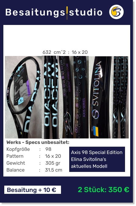 DIADEM AXIS 98 Svitolina L2 Pair