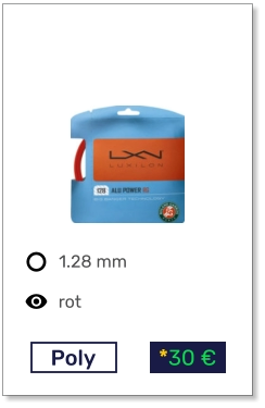 Luxilon AluPower Roland Garros