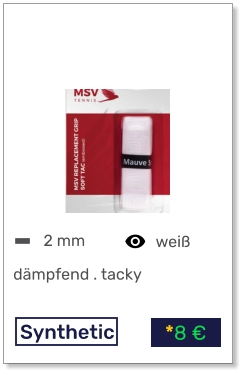 MSV Soft Tac geprägt