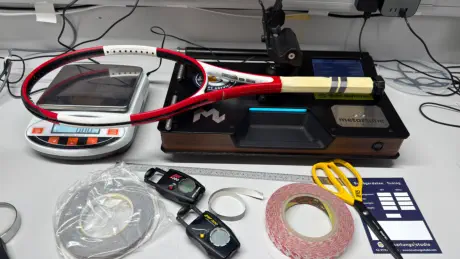 Racket-Tuning besaitungsstudio