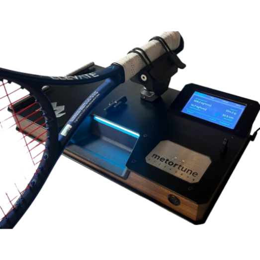 Racket-Tuning mit Metortune Tennis - Diagnostik