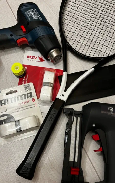 Tennisschläger Griffanpassung besaitungsstudio